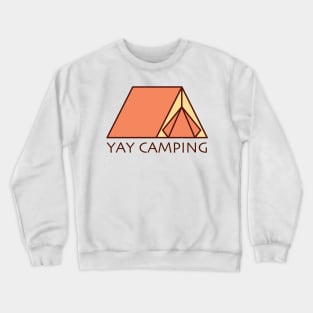 YAY Camping Crewneck Sweatshirt